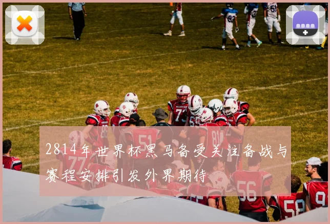 2814年世界杯黑马备受关注备战与赛程安排引发外界期待