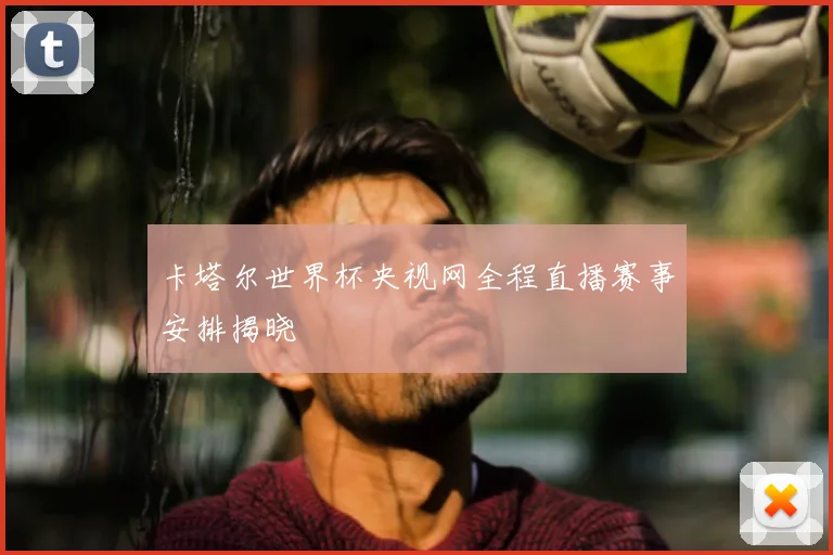 卡塔尔世界杯央视网全程直播赛事安排揭晓