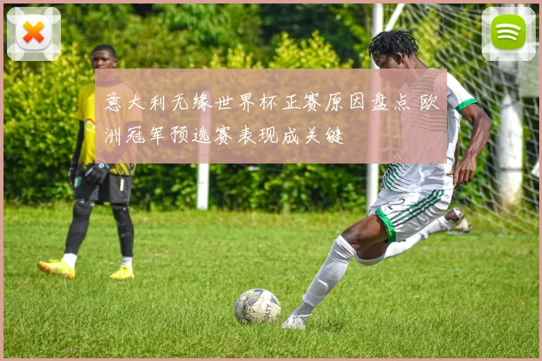 意大利无缘世界杯正赛原因盘点 欧洲冠军预选赛表现成关键